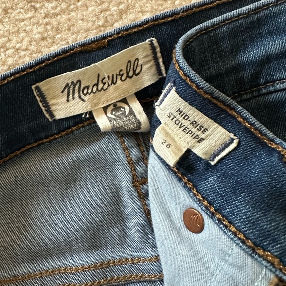 Madewell Stovepipe Jeans (midrise) - Picture 7 of 9